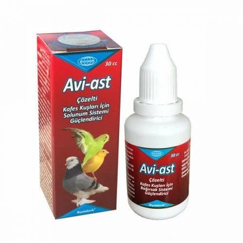 Biyoteknik Avi-Ast Kafes Kuşları İçin Solunum Güçlendirici 30 ML