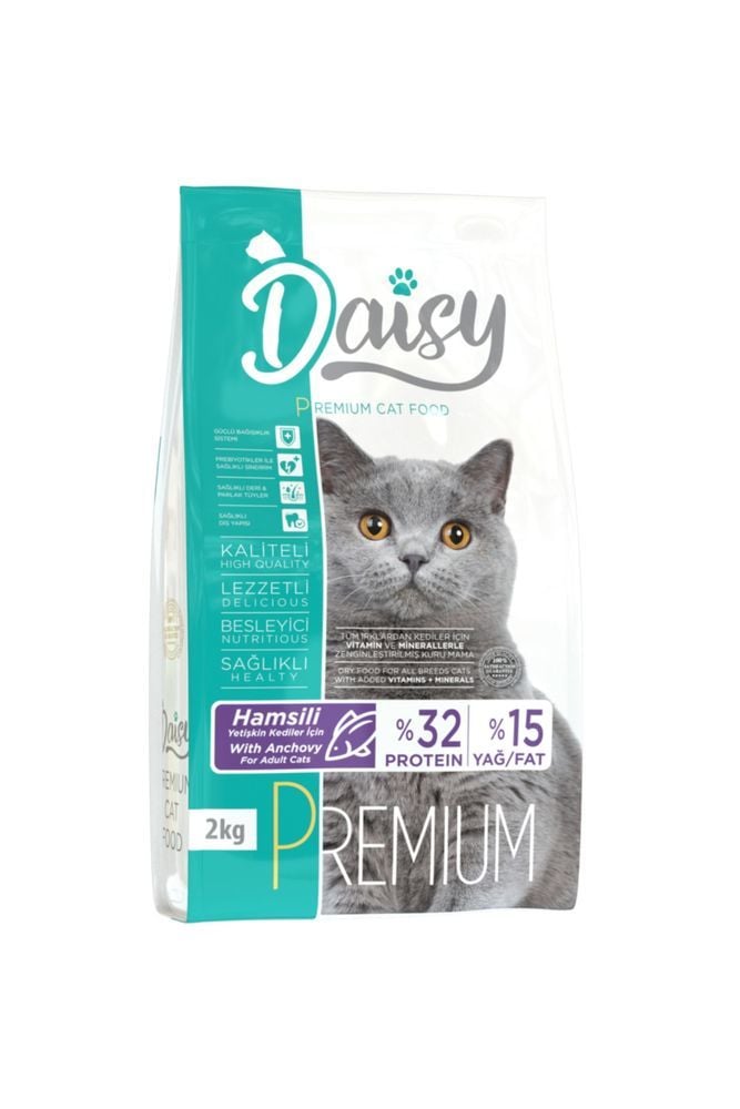 Premium Hamsi Etli Yetişkin Kedi Maması 2 Kg