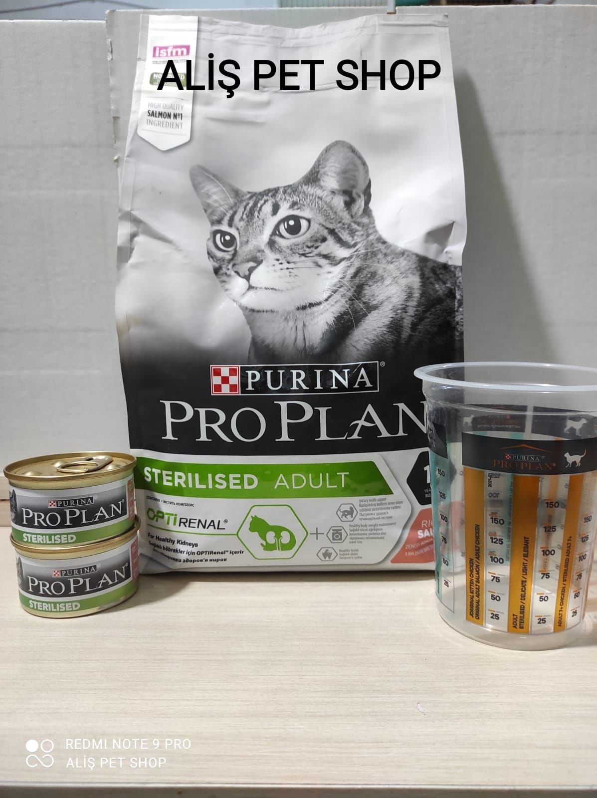 Pro Plan Sterilised Somonlu Kısırlaştırılmış Kedi Maması 1.5 Kg (+2x85 Gr Konserve Hediyeli )
