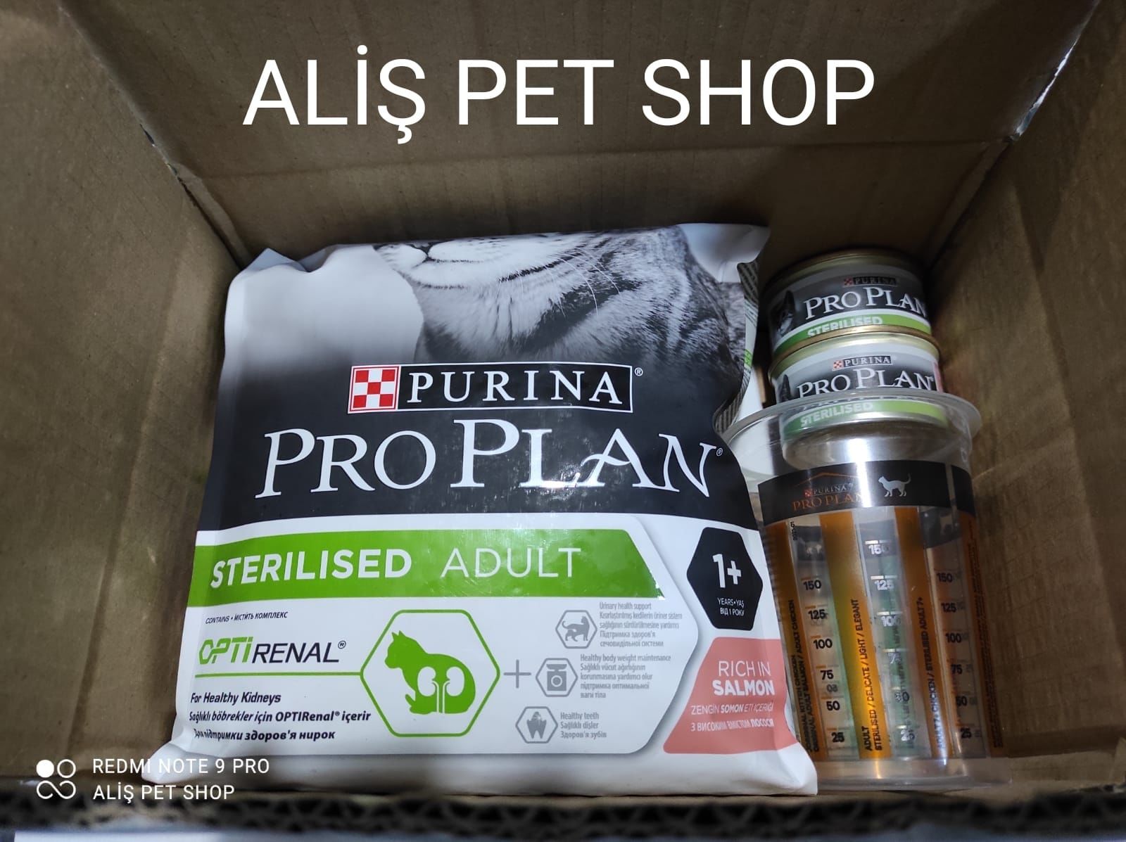 Pro Plan Sterilised Somonlu Kısırlaştırılmış Kedi Maması 1.5 Kg (+2x85 Gr Konserve Hediyeli )