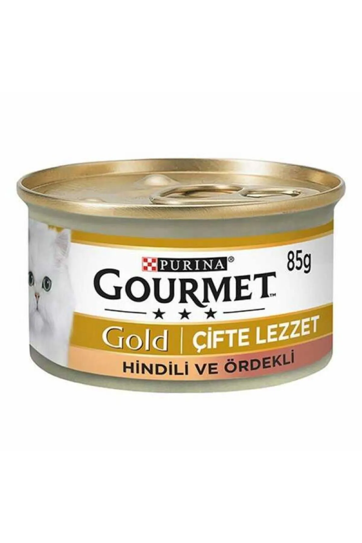 Gourmet Gold Hindili Ördekli Kedi Konservesi 85 Gr 24