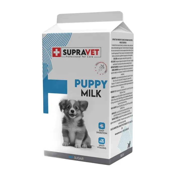Supravet Hamile Ve Yavru Köpekler İçin Taurinli Köpek Süt Tozu 150 Gr