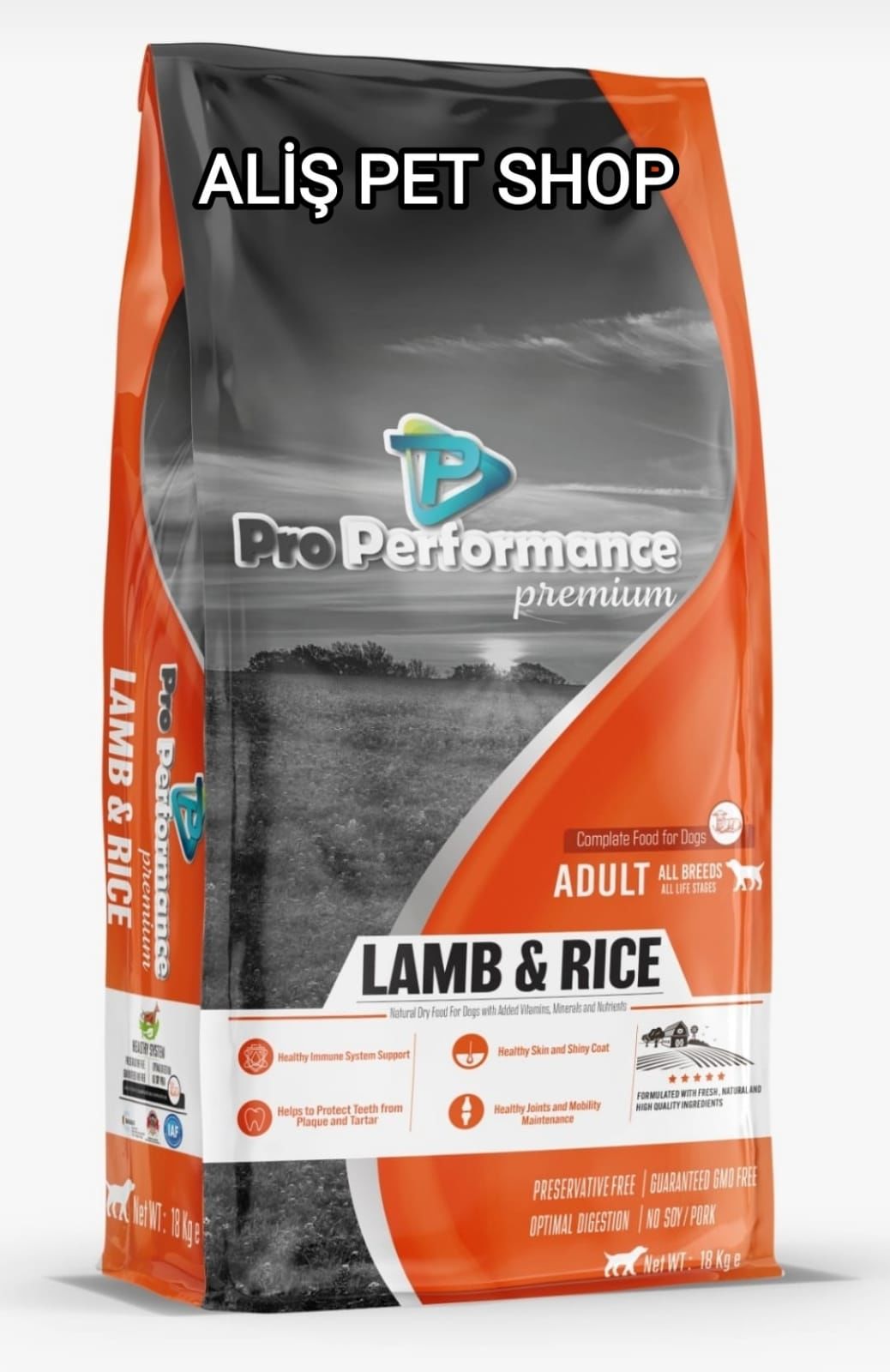 Pro Performance Kuzu Etli Yetişkin Köpek Maması 18 KG