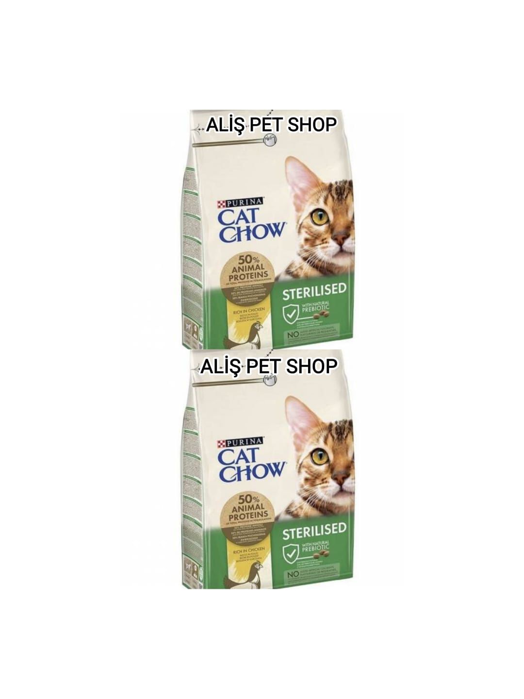 PURİNA Cat Chow Sterilised Tavuklu Yetişkin Kedi Maması 3 kg X 2 Adet 6 kg