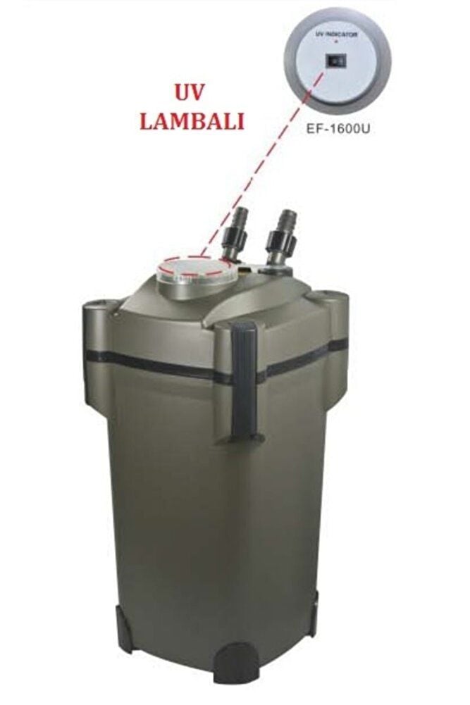 Dış Filtre Uv Li 1600 L/h