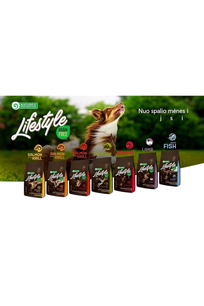 Lifestyle Tahılsız Somonlü Tüy Sağlığı Için Yavru Köpek Maması 1.5 Kg