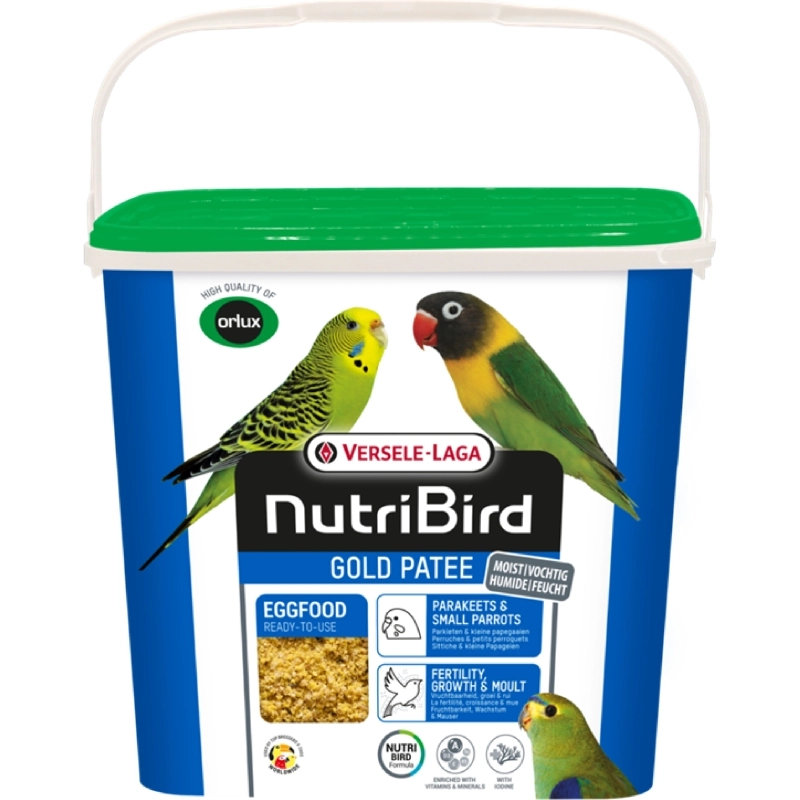 Versele-Laga Orlux Gold patee Muh.-paraket Balli Yum. Mamasi 5 Kg