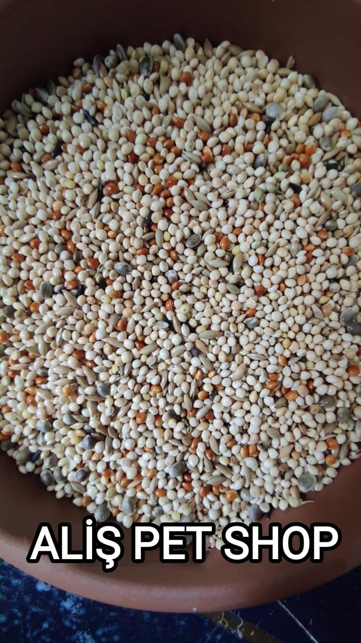 Natural KİNG Karışık Muhabbet Kuşu Yemi 20 Kg