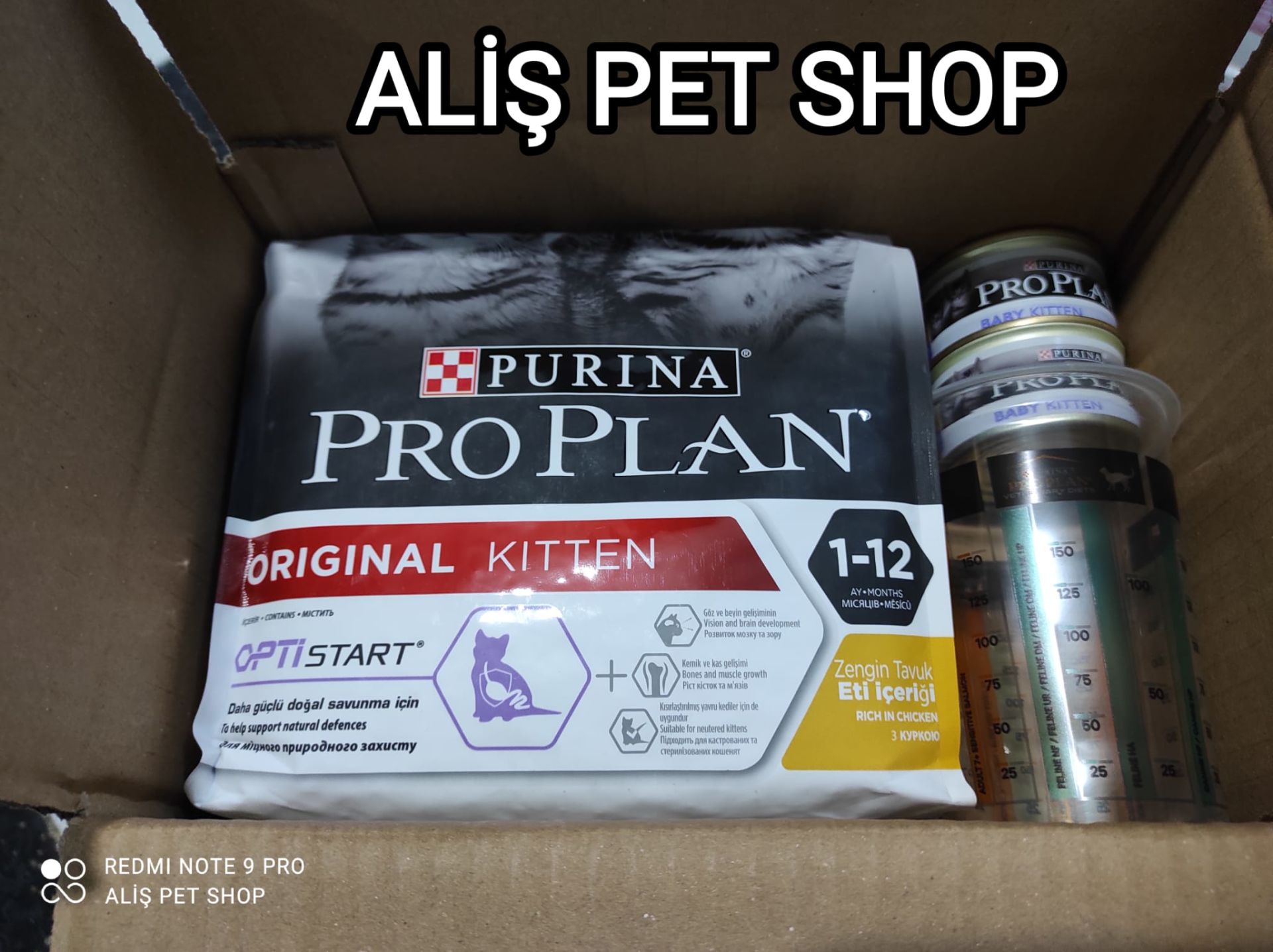 Pro Plan Kitten Tavuk ve Pirinçli Yavru Kedi Maması 1,5kg (2×85 Gr Yaş Mama Hediyeli)