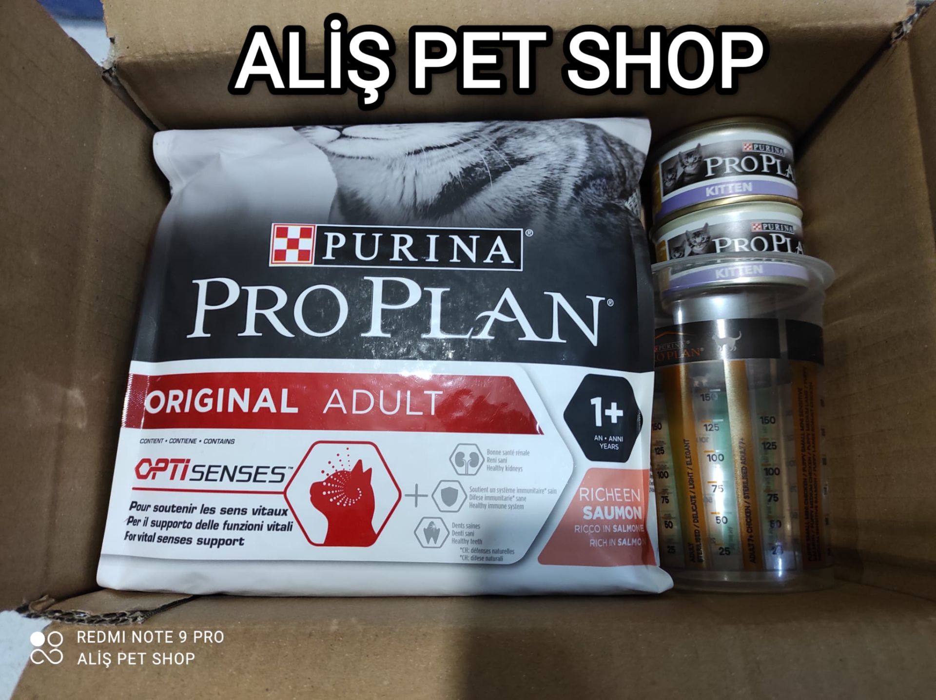 Pro Plan Somon ve Pirinçli Yetişkin Kedi Maması 1,5kg (2×85 Gr Yaş Mama Hediyeli)