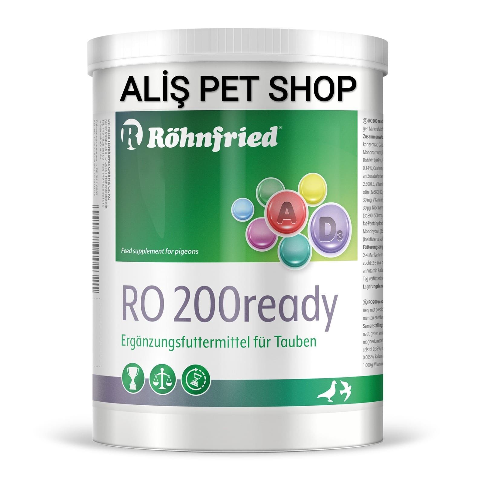 Röhnfried RO200 Probiyotik Elektrolit AminoAsit Karışım 600g