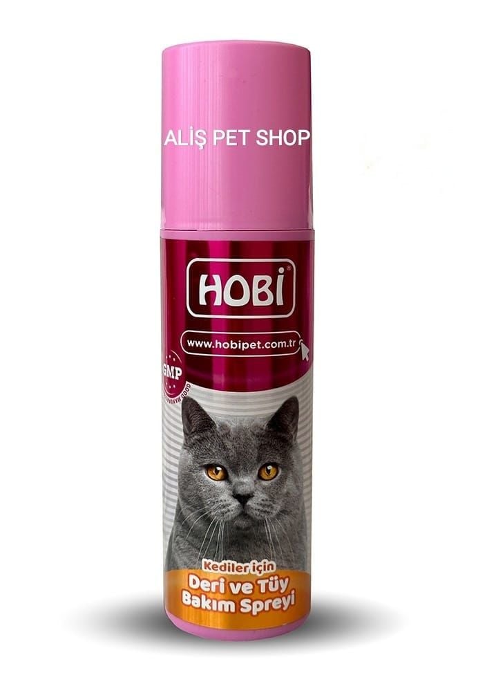 Hobi Kediler İçin Deri Ve Tüy Bakım Spreyi 200 ml
