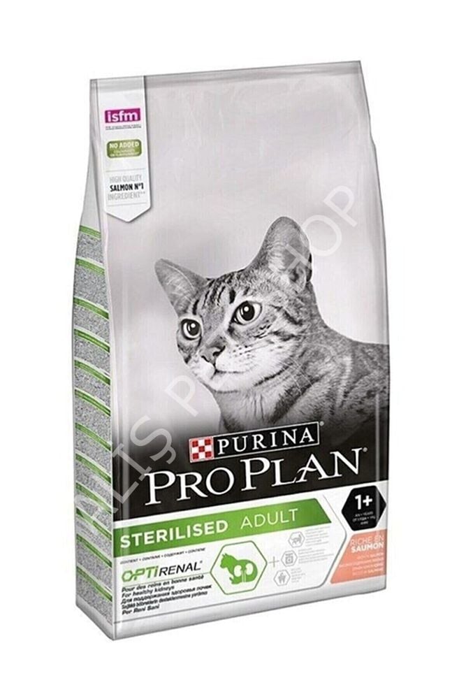 Pro Plan Sterilised Kısırlaştırılmış Adult Somonlu Kedi Maması 10 Kg