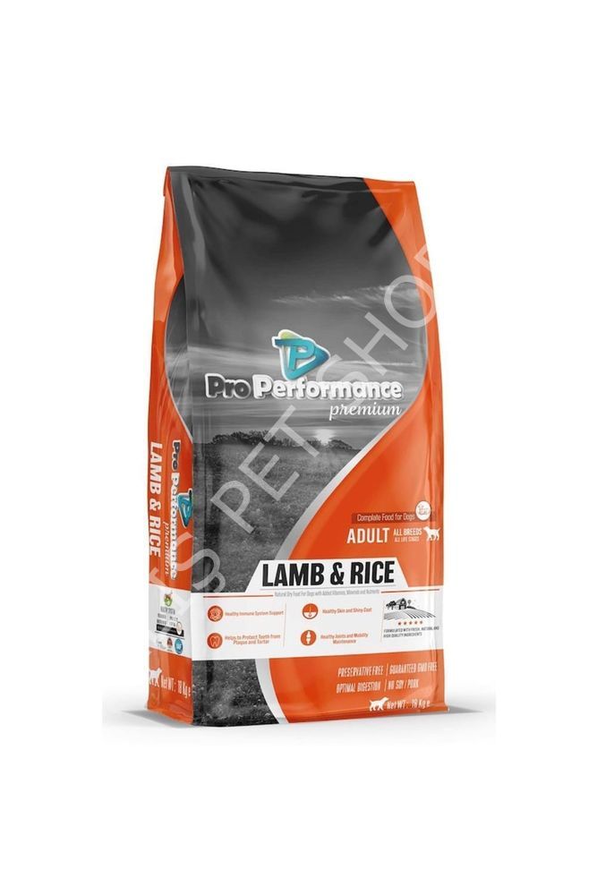Pro Performance Kuzu Etli Yetişkin Köpek Maması 18 kg