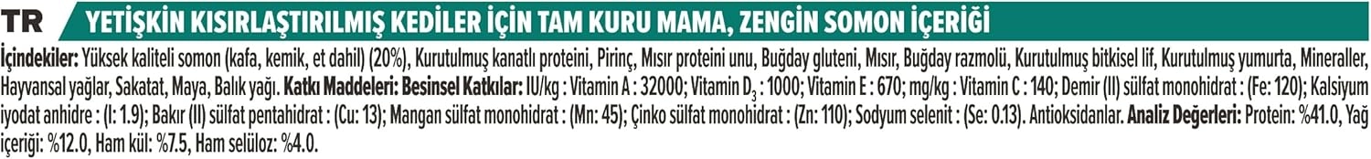 Pro Plan Sterilised Somonlu Kedi Maması 14 kg