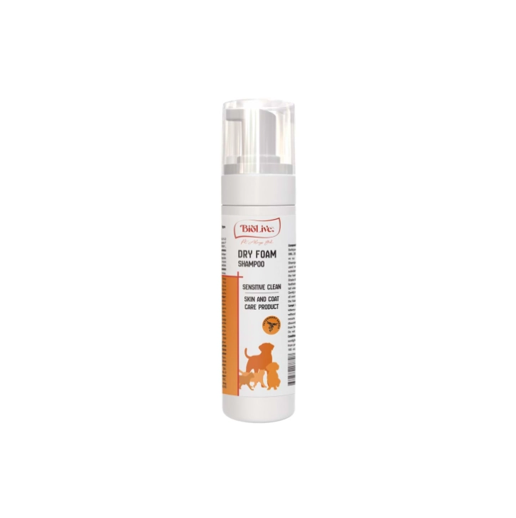 Biolive Cat Dog Köpük Şampuan 200 ml