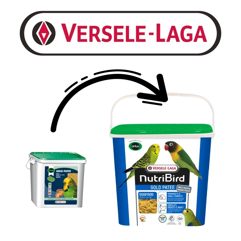 Versele-Laga Orlux Gold patee Muh.-paraket Balli Yum. Mamasi 5 Kg