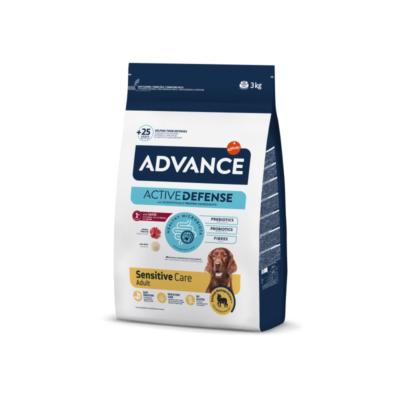ADVANCE DOG SENSITIVE LAMB & RICE 3 KG