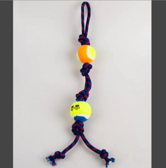 LEPUS 2 Lİ TENİS TOPLU DİŞ İPİ 55 CM BORDO