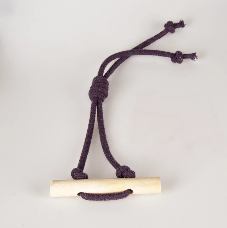 LEPUS AHŞAP DİŞ İPİ 55 CM LACİVERT MÜRDÜM TURUNCU