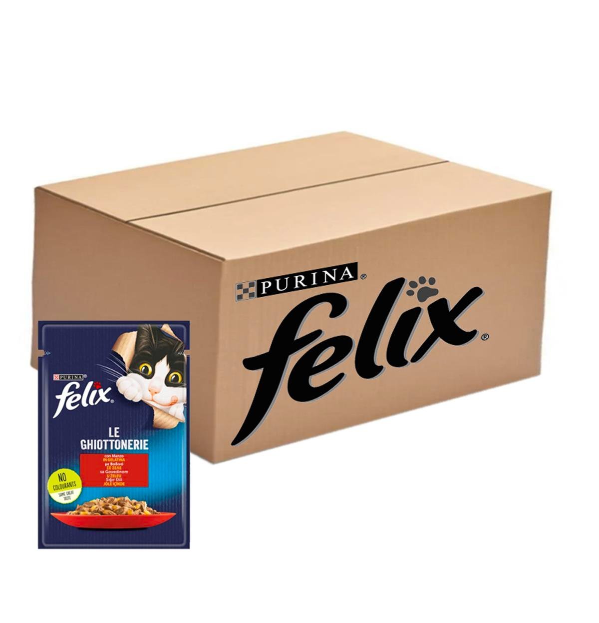 Felix Sığır Etli Yetişkin Kedi Konservesi 85 g (26 Adet)