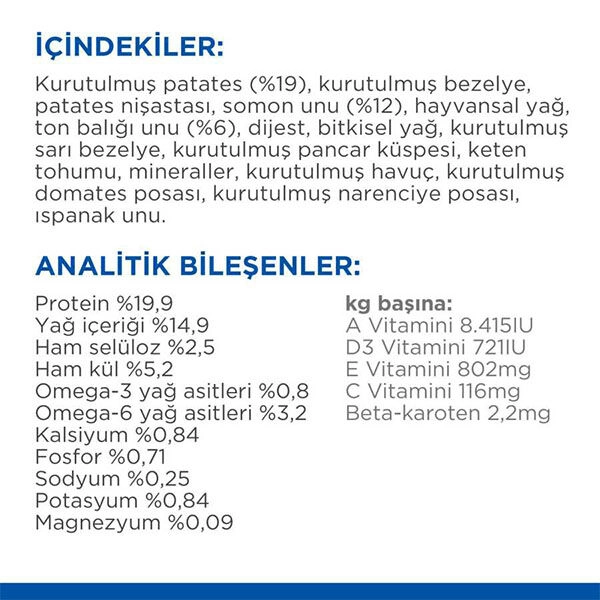Hills Hypoallergenic Somonlu Küçük Irk Yetişkin Köpek Maması 1.5 Kg