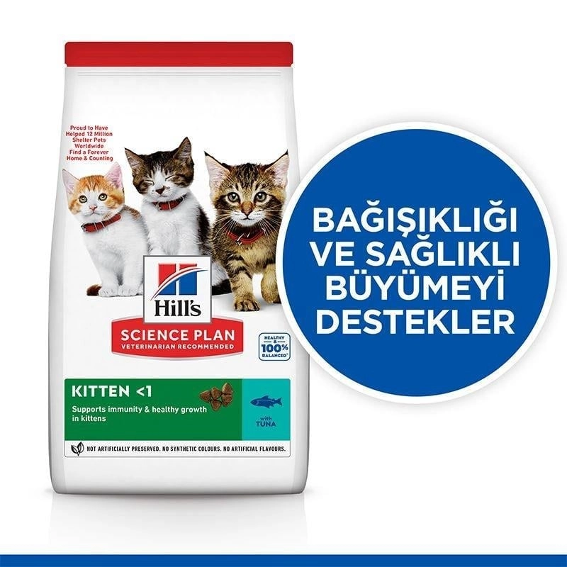 Hills Kitten Ton Balıklı Yavru Kedi Maması 1,5 kg