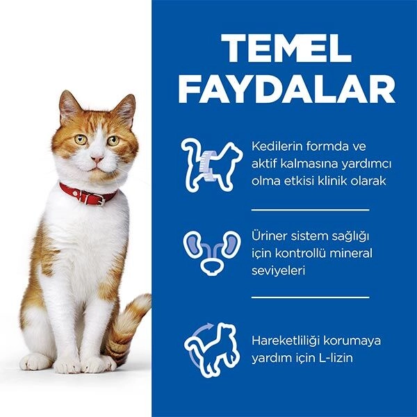 Hills Young Sterilised Tavuklu Kisirlastirilmis Kedi Mamasi 10kg