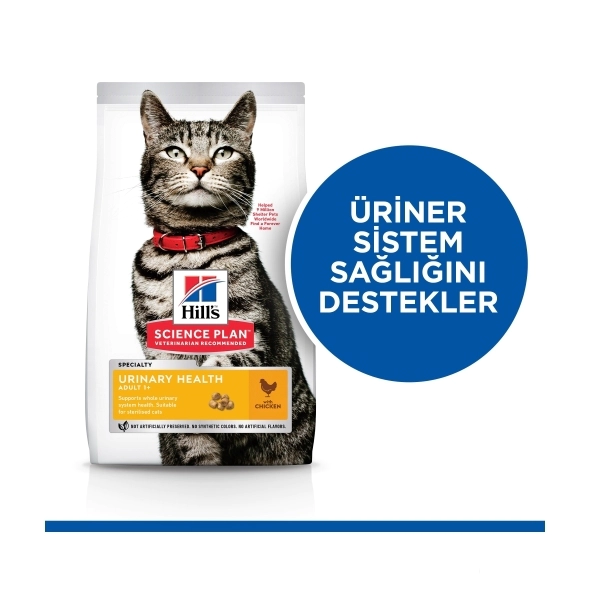 Hill’s SCIENCE PLAN Üriner Sistem Tavuklu Yetişkin Kedi Maması 1,5kg