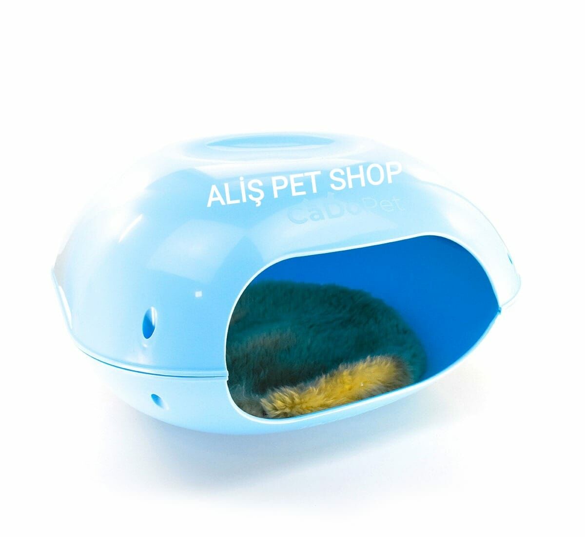 CADO PET EVCİL EVİ PET HOUSE-Mavi̇