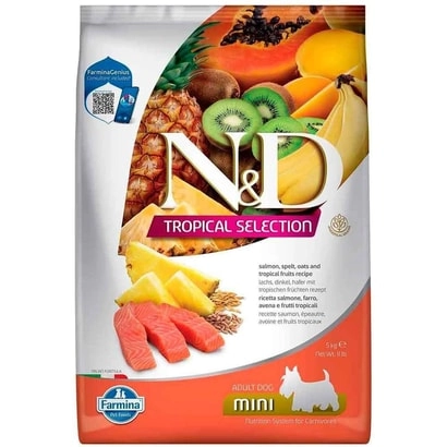 N&D Tropical Somonlu Mini Adult Köpek Maması 5 Kg