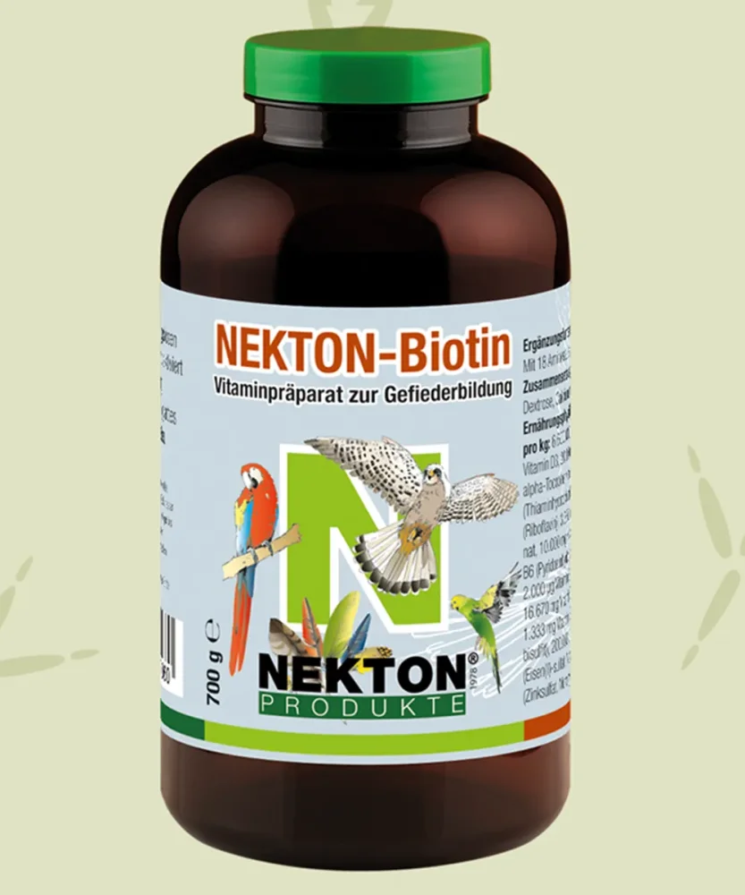 Nekton Biotin Kuşlar İçin Tüy Gelişimi ve Tüy Dökümü Takviyesi 700 Gr