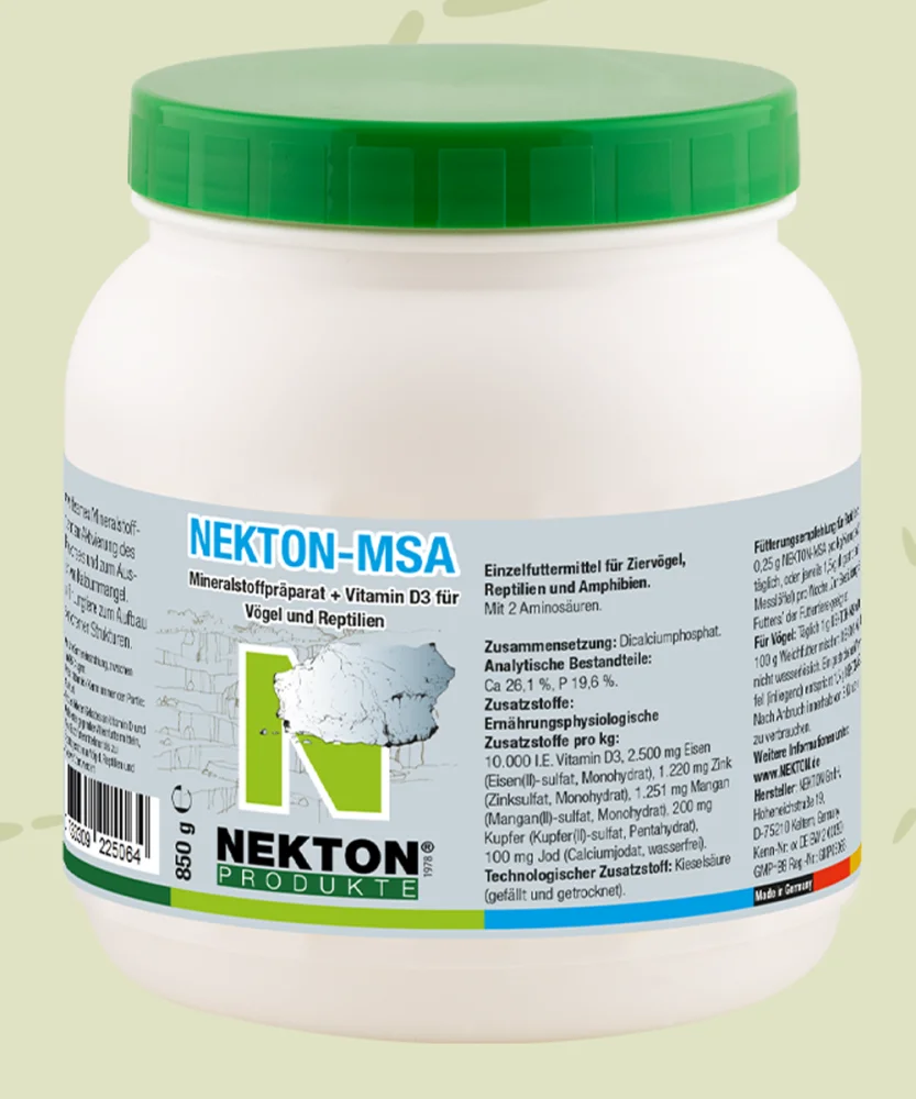 Nekton MSA D3 Vitamin Kalsiyum Mineral 850 gr