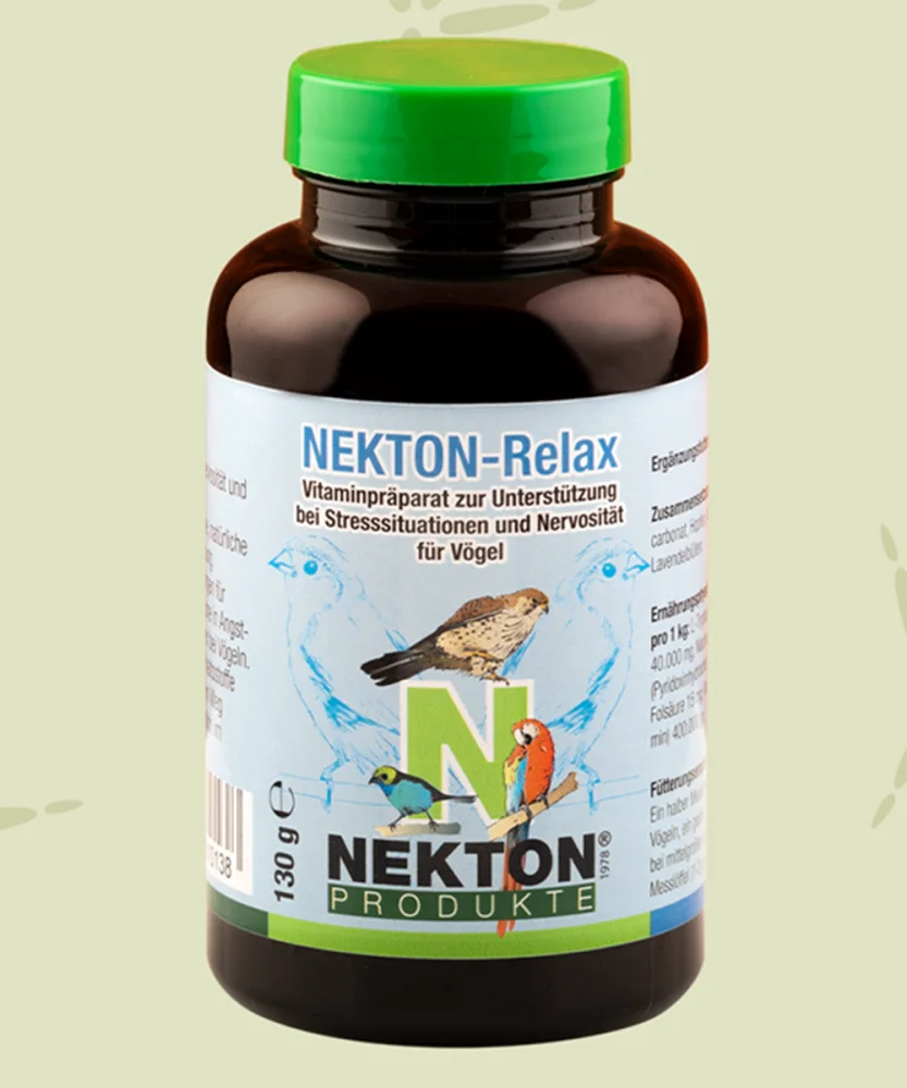 Nekton Relax Kuşlar İçin Doğal Sakinleştirici ve Stres Giderici Takviye 130 Gr