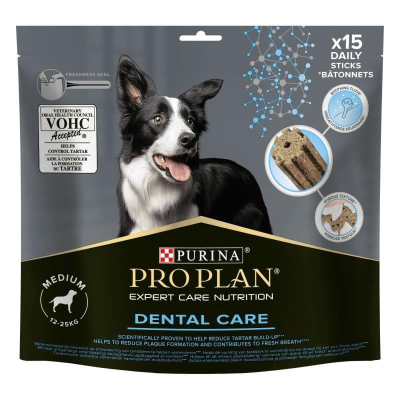 Pro Plan Dental Care Orta Irk Köpek Ödül Maması 345gr (15’li)