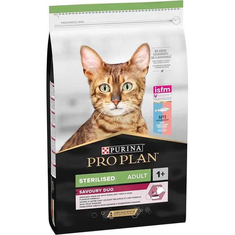 Pro Plan Morina ve Okyanus Balıklı Kısırlaştırılmış Kedi Maması 10kg