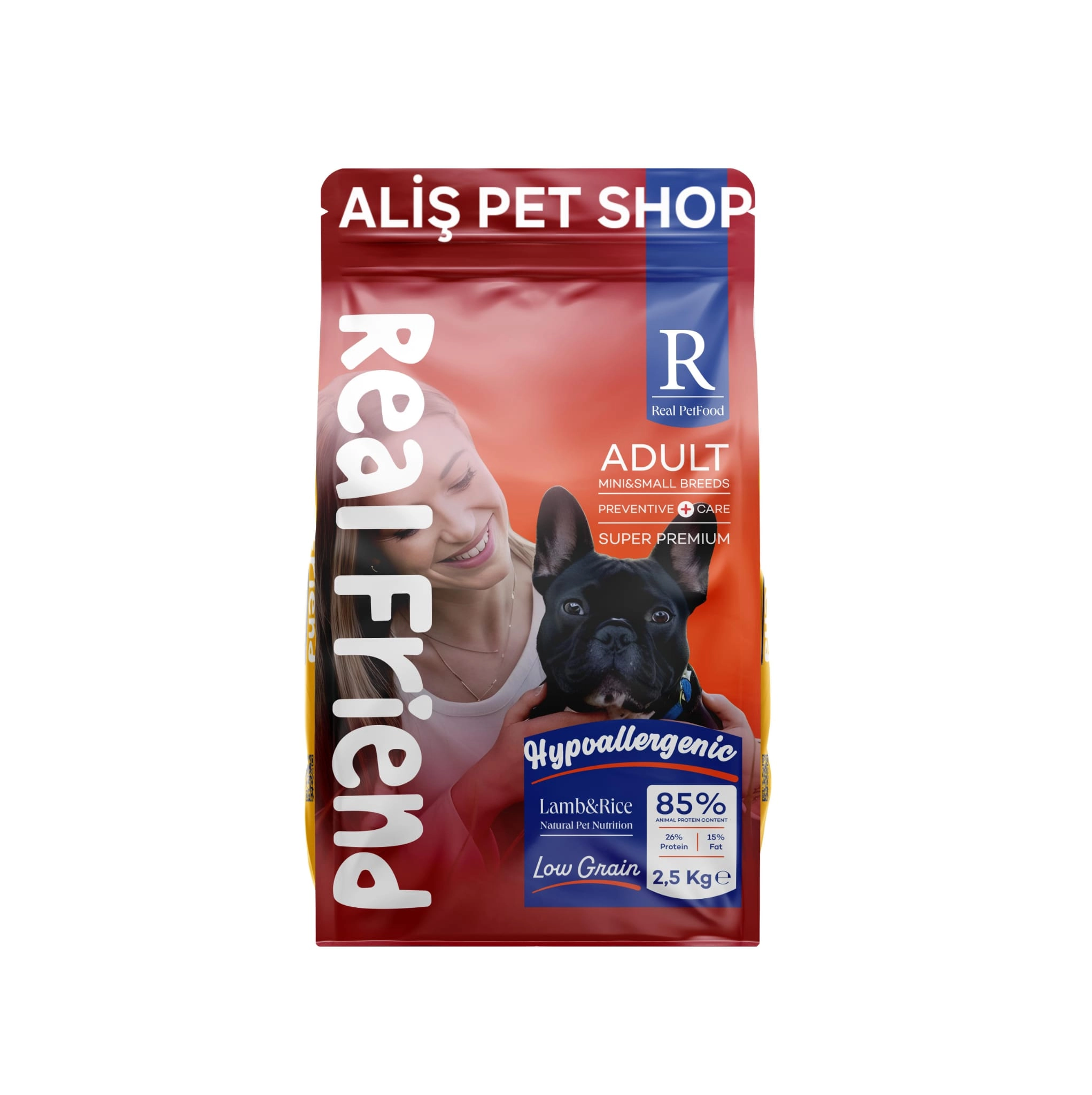 REAL FRİEND Preventive Care Mini & Küçük Irk 2.5KG