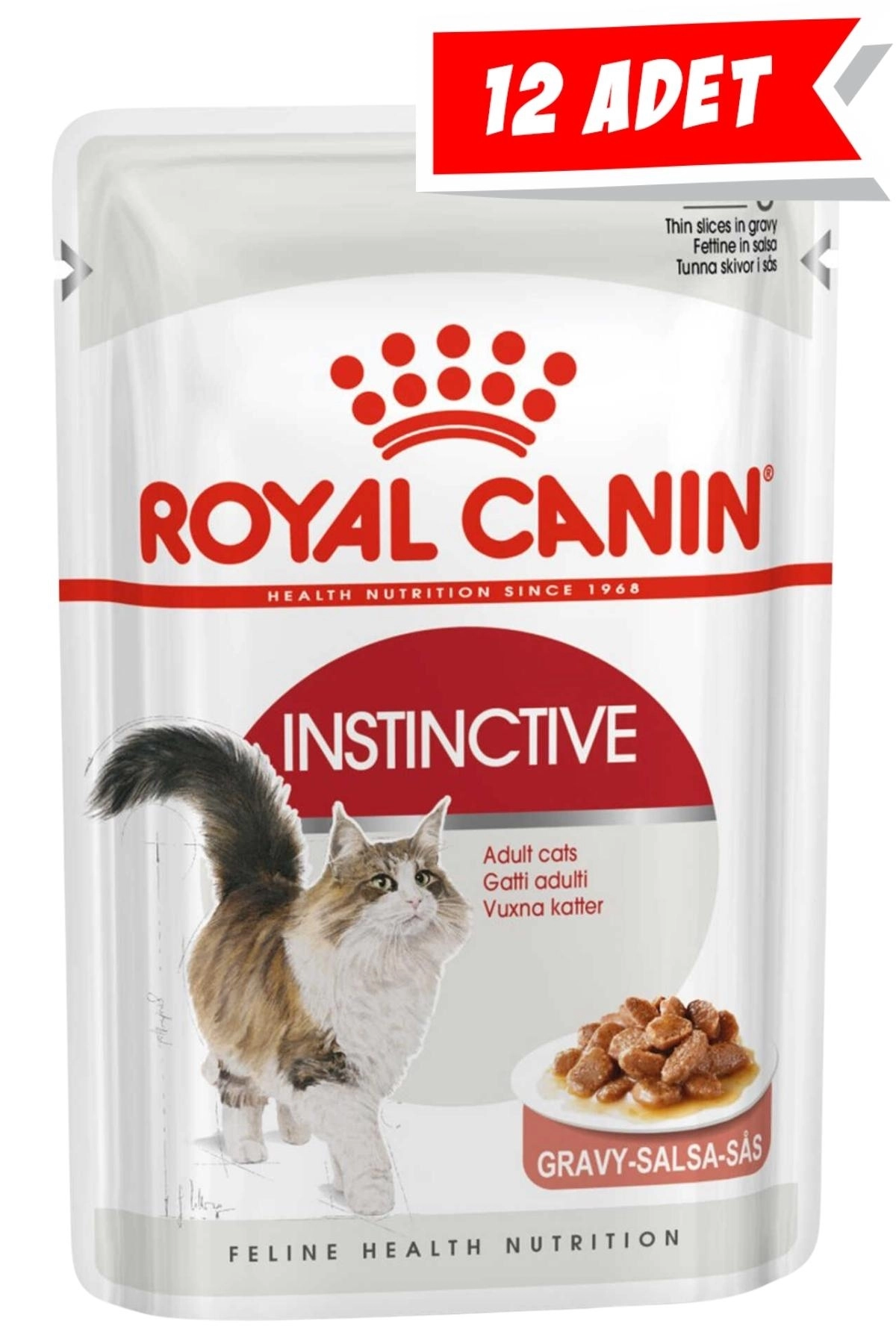 Royal Canin Instinctive Gravy Kedi Konservesi 12x85gr