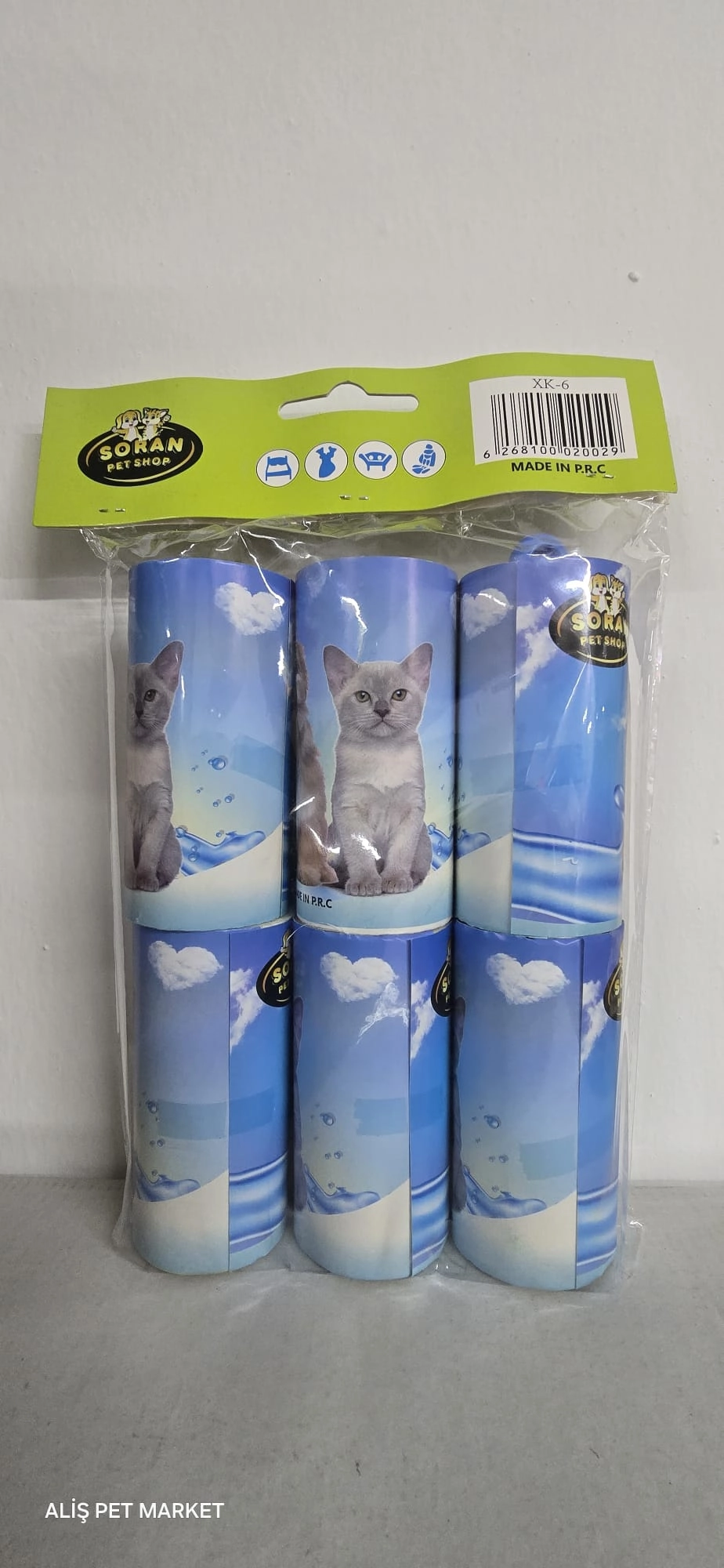 ALİŞ PET Tüy Toplayıcı Yedek Rulo 6 Adet