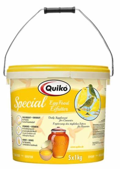 Quiko Special Yumurtalı ve Ballı Kuru Kanarya Maması 5kg