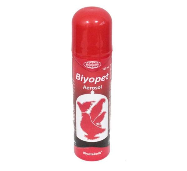 Biyoteknik Biyopet Aerosol Bit Pire için Cilt ve Tüy Bakım Spreyi 150 ml