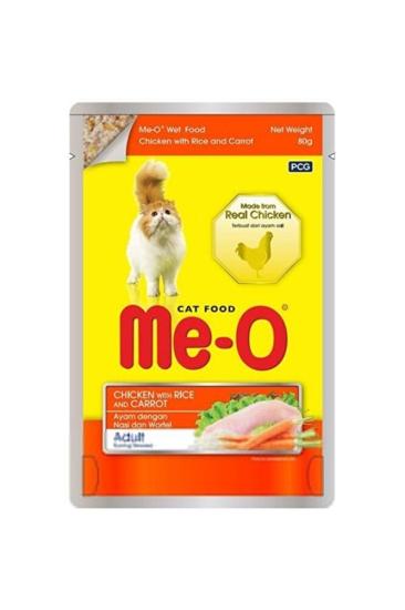 Tavuk Pirinç Ve Havuçlu Pouch Kedi Konservesi 80gr