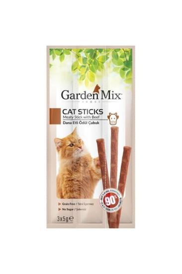 Garden Mix Dana Etli Kedi Ödül Çubuğu 3x5gr