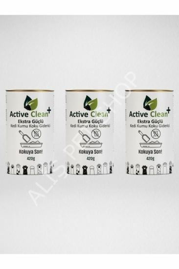 Clean Plus Kedi Kumu Koku Giderici 420g 3’lü Set