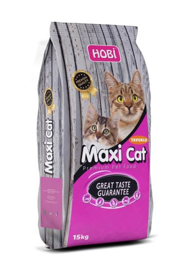 Hobi Maxicat Tavuklu Yetişkin Kedi Maması 15kg