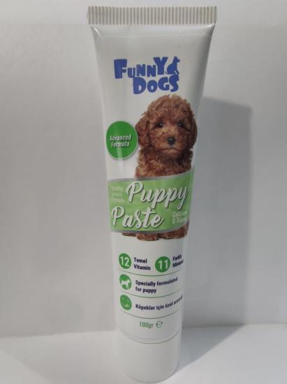 FUNNY PUPPY DOG İÇİN AMİNOASİT İÇERİKLİ PASTE 100 gr S.K.T. 28.07.2023