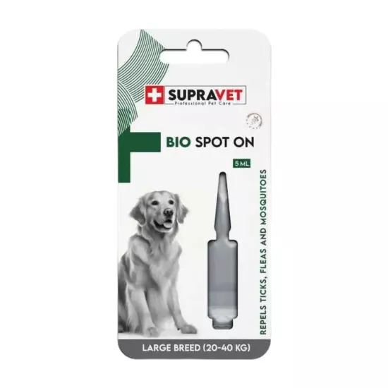 Supravet Bit Pire Kene Köpek Dış Parazit Ense Damlası 20-40 Kg 5 Ml