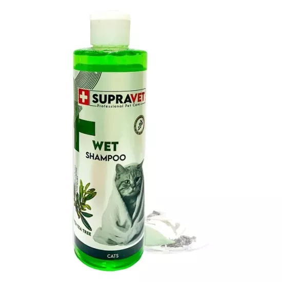 Supravet Çay Ağacı Özlü Kedi Şampuanı 200 Ml