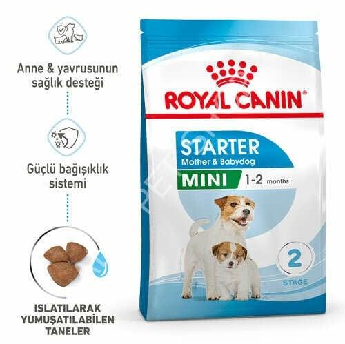 Royal Canin Mini Starter Küçük Irk Anne ve Yavru Köpek Maması 4 Kg