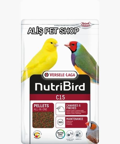 Versele Laga Nutribird C15 Granül Kuş Maması 3 KG